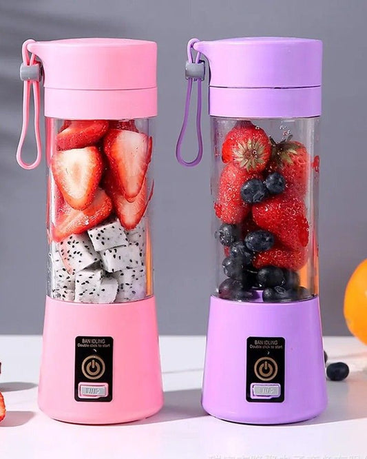 380ML Portable Juicer is a USB rechargeable blender
